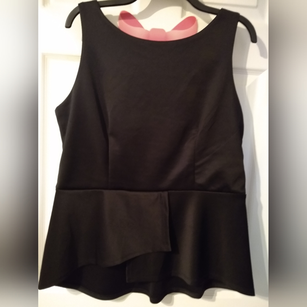 Ladies Back Peplum Blouse